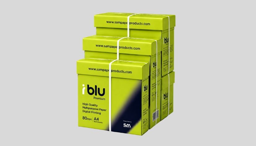 iBlu Premium Photocopier Paper Dubai UAE A4 Copy Paper